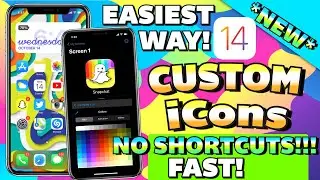 *NEW* IconBoard: Get Custom App Icons WITHOUT SHORTCUTS (FASTEST AND EASIEST WAY) iOS 14 Tutorial