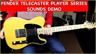 FENDER TELECASTER PLAYER SERIES | SOUNDS DEMO