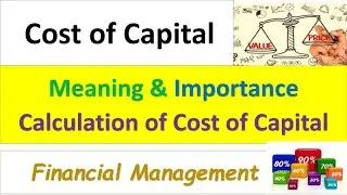 Cost of Capital | Concept & Importance of Cost of Capital with examples| Cost of Debt, Equity & WACC