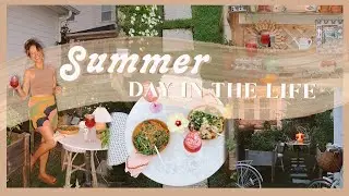 SUMMER DAYS | garden dinner party, errands & morning date!