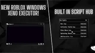 How to exploit on Roblox Windows for FREE | Xeno Executor Roblox