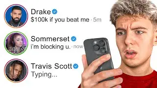 I DM'd 100 Celebrities & Asked them to 1v1 on Fortnite