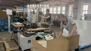 Automatic picture frame production line unerpinner machine pinning machine for photoframe making