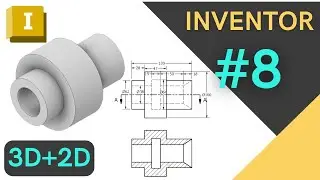 Autodesk Inventor 2023. Practice #8