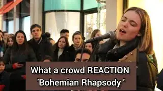 'WHAT A CROWD REACTION' Incredible song  BOHEMIAN RHAPSODY' Allie Sherlock cover