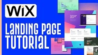 Wix Landing Page Tutorial - How to Create a FREE Landing Page Using Wix | Simple Method (2024)