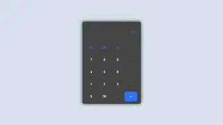 how to build a calculator app using html css and JavaScript