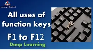 function key in excel  f1 to f12 | Uses of function keys in excel | Excel function keys shortcut