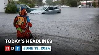 Parts Of Southern Florida Hit With Catastrophic Flooding | NPR News Now