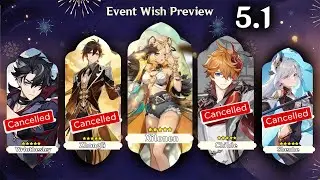 ✅UNEXPECTED!!? HOYOVERSE DID THIS TO 5.1 BANNERS TODAY - Genshin Impact