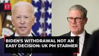 Not an easy decision: UK PM Starmer reacts to Bidens decision to drop out of White House race