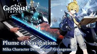 Mika: Sunfrost Breeze/Genshin Impact Character Demo Piano Arrangement