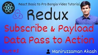 #3 Redux Beginner to Advanced - Subscribe and Pass Custom Payload Data in Reducer