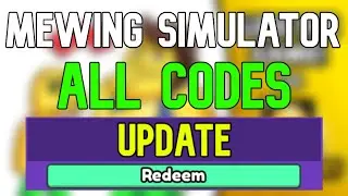 New Mewing Simulator Codes | Roblox Mewing Simulator Codes (April 2024)