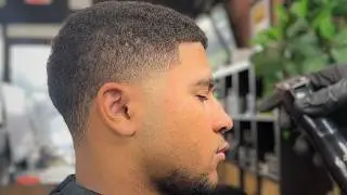 Easy Temp Fade & Line Up Haircut Tutorial