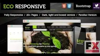 Preview ECO Responsive Environment Theme TFx SiteTemplates