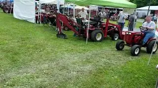 We went to the wheel horse show in PA.