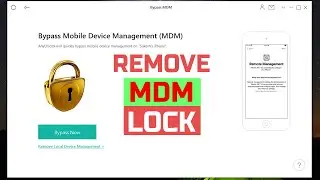 How to Remove Device Management MDM from iPhone/iPad without Jailbreak (2023)