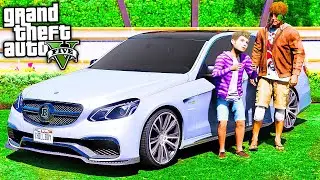 РЕАЛЬНАЯ ЖИЗНЬ ШКОЛЬНИКА GTA 5 - БАТЕК ПОДАРИЛ МНЕ MERCEDES ЕШКА! ⚡ ГАРВИН