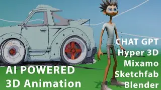 AI Powered 3D Character animation