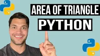 How to Calculate Area of a Triangle in Python - Python Beginner Tutorial