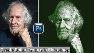 This Magic Texture Creates an Engraved Money Effect in Photoshop | Dollar Texture in Photoshop