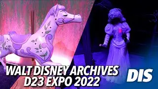 D23 Expo 2022 Walt Disney Archives 100 Years Step in Time Exhibit