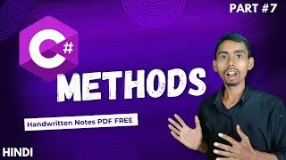 C# Tutorial in Hindi: Methods in C# | Functions Explained with Examples