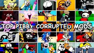 Top Pibby Corrupted Mods of All Time - Friday Night Funkin - ALL PIBBY MODS