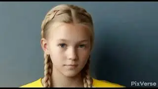 Swedish teen girl in the year 2100 created in Pixverse AI
