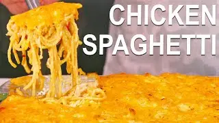 Creamy Southwest Chicken Spaghetti | Pour Choices Kitchen