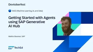 🔵 Getting Started with Agents using SAP Generative AI Hub