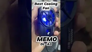 Best Cooling Fan For PUBG MOBILE & Free Fire 🔥 Memo DL A3 Gaming Heat temperature 🤒 #pubg #shorts