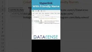 Create Hyperlinks with Friendly Names in Excel