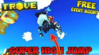 DO NOT MISS THIS FREE-TO-PLAY JUMP MOUNT! - Trove Lunar Plunge Event Mount (Limited-Time)