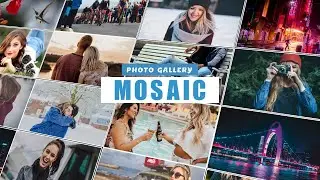 Mosaic | Mosaic Photo Gallery |  Photo Gallery | How To Create Mosaic in After effects