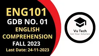 ENG101 GDB 1 SOLUTION FALL 2023 | ENG101 GDB 1 SOLUTION 2023 | ENG101 GDB 1 2023 | ENG101 GDB 2023