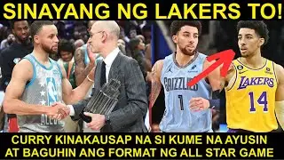 Curry KINAUSAP si Adam Silver na BAGUHIN ang All Star! | Scotty Pippen Jr SINAYANG ng Lakers