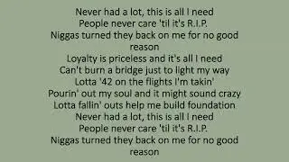 Drake - Love All ft. Jay-Z (lyrics)