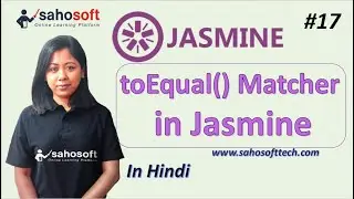 toEqual Matcher in Jasmine | Jasmine framework Tutorial in Hindi