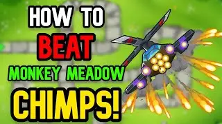 How To Beat Btd6 Monkey Meadow On Chimps! (Btd6)