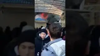 Пожар на городском рынке Светлограда