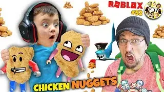 CHICKEN NUGGET DANCE 🐔 (FGTEEV ROBLOX #52)