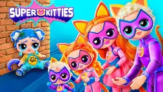 Gia Đình Superkitties Nhận Nuôi Bluey / 32 Mẹo Thủ Công LOL OMG