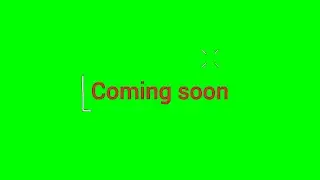 Coming Soon Ads -Motion Frame green screen effects - chroma key - animations - Effects Video HD 1080