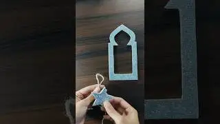 Diy Ramadan mubarak craft #ramadan mubarak 2024 #shorts