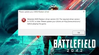 How To Fix Battlefield 2042 Detected AMD Radeon Driver Version 21.9