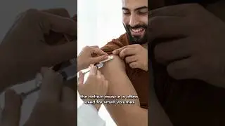 How to insert IM injection Learn easily #medical #health #viralshorts
