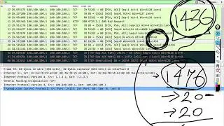 7- GRE Tunnel MSS With Wireshark