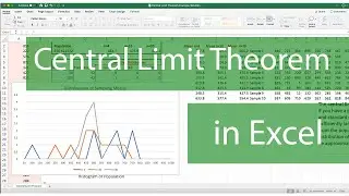 Central Limit Theorem - Explanation with Excel Download